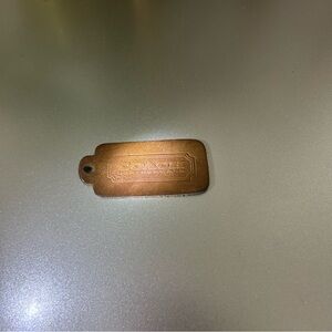 Coach Vintage Hangtag TABAC color